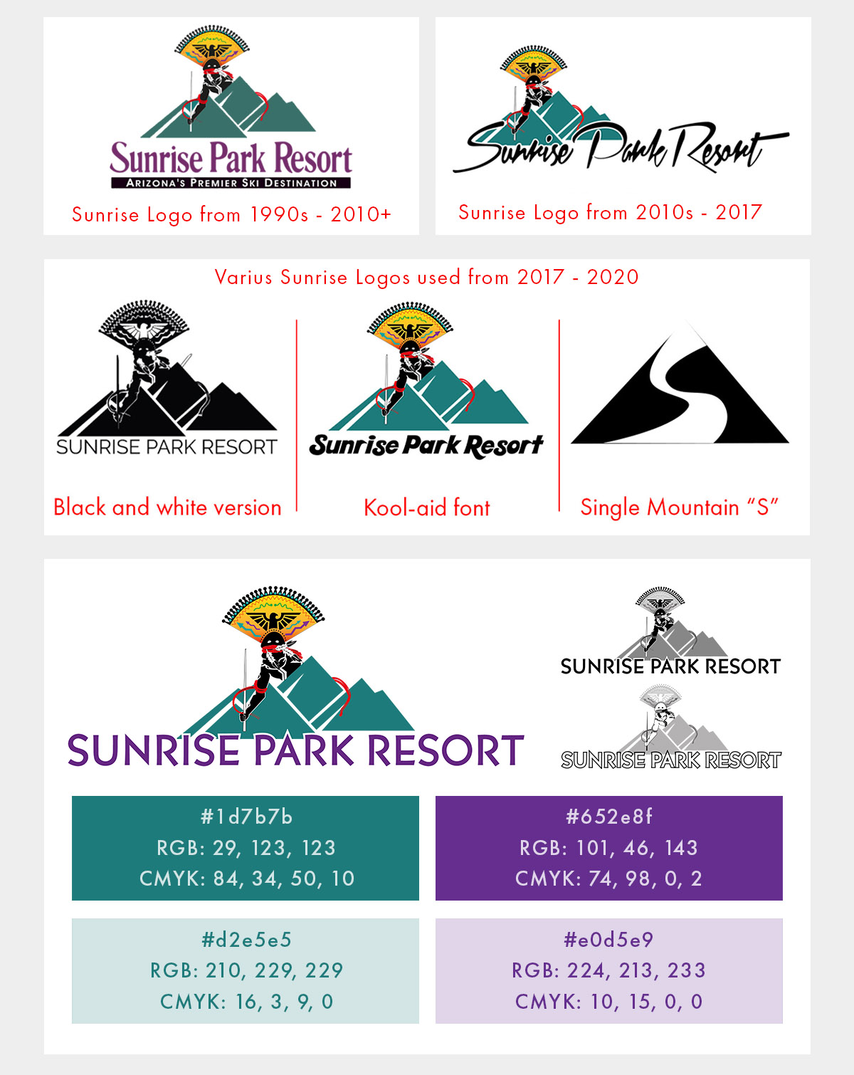 Sunrise Park Resort Branding